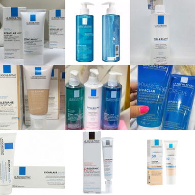 ✅ productos la roche posay, serum, crema, limpiador, contorno, protector solar✅ - 3/4