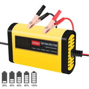 🛍️ Cargador de Bateria Automatico para Motos ✅ Cargador de Batería de Gel para Carro GAMA ALTA NUEVO - Img 45021856