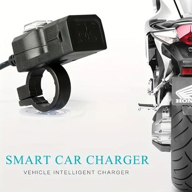 Cargador a prueba de salpicaduras para moto. - 2/4