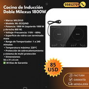 Cocina de Inducción Doble 1800W/110V MILEXUS - Img 55633077