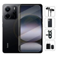 Teléfono Xiaomi Redmi Note 14 Versión Global, 6Gb Ram, 128Gb Almacenamiento, Con Cover, Mica y Audífonos - Negro - Img 54691583