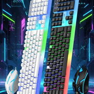 🤩MOUSE Y TECLADO 🌈 RGB ⌨️🖱️, ✋🏻🧑🏻💻 primera mano - Img 55217359