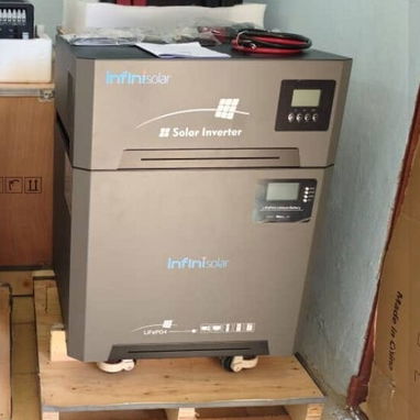 Inversor + Bateria Infinisolar todo en uno 6Kw (6000W)+Batería 15.36Kwh (15360 WH) 110v-220 $4000 USD Mensajeria Gratis - 2/8