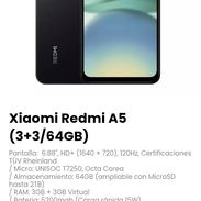 Xiaomi Redmi A5 (3+3/64GB). Incluye cable y cargador - Img 54308562