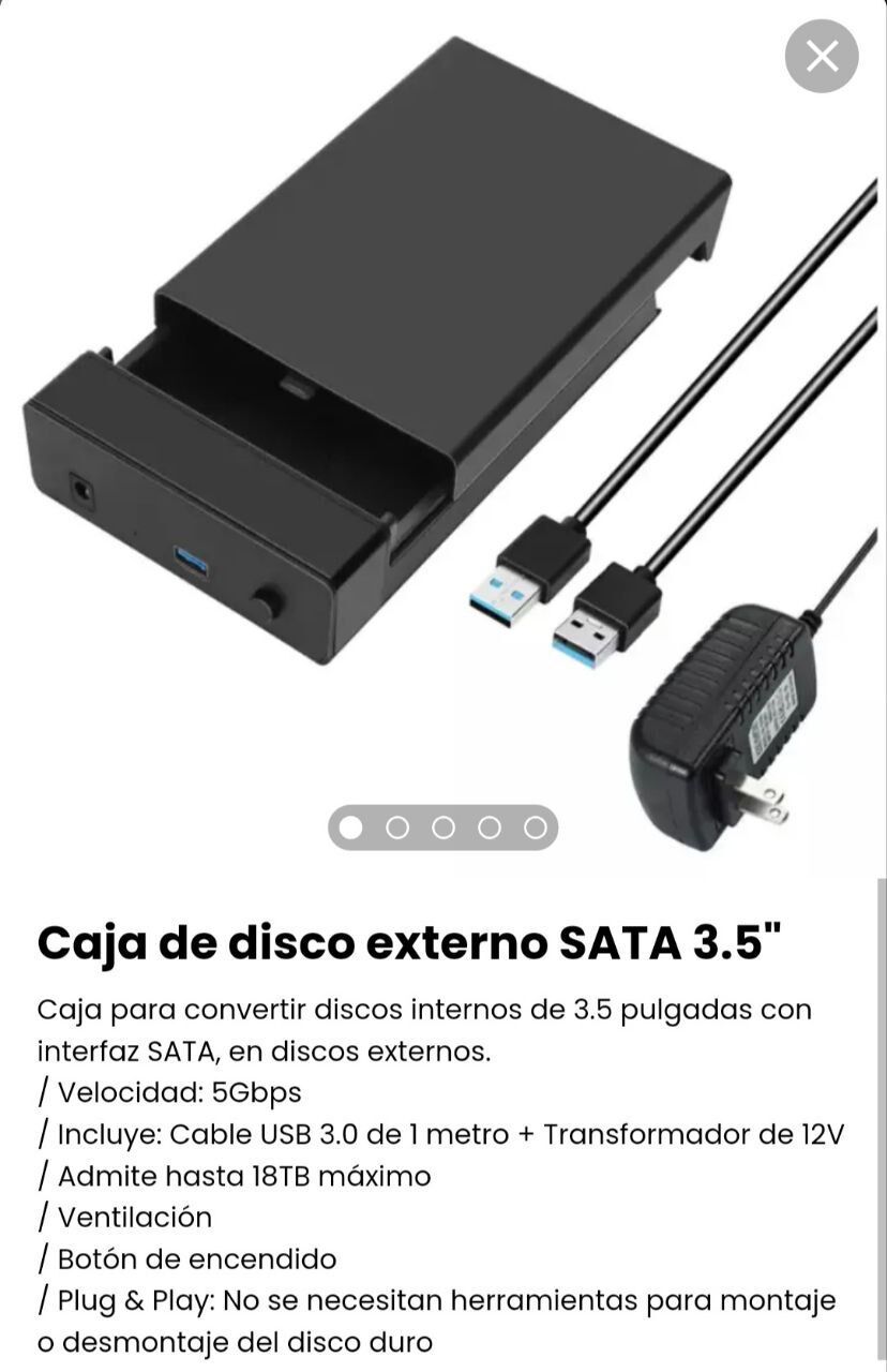 Case Enclosure Caja Disco Duro Sata Externo 2.5¨ Usb 3.0