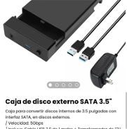 Cajita de disco duro externo USB 3.0/ Caja de disco SATA 2.5" 3.5"/ Caja para convertir disco de laptop en disco externo - Img 39923400