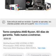 🔰Torres completas AMD Ryzen. Todo nuevo en caja, las estrena usted. Garantía 30 días. - Img main-image-44846540