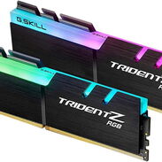 ✅ RAM DDR4 G.Skill TridentZ RGB 16GB, 3600mhz, CL18, disipada ✅  SELLADA - Img 45263546