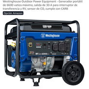 PLANTA ELECTRICA 6600 W LISTA PARA INSTALAR CON GAS DE LA CALLE - Img 55407081
