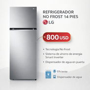 LG. REFRIGERADOR NO FROST 14 PIES LG. Factura + 180 Días de garantía. - Img 55316202