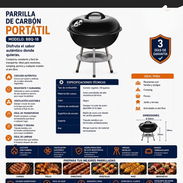 Horno portátil original parrilla para hornear original importado - Img 57734638