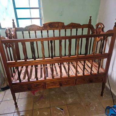 Se vende cuna con colchon en perfecto estado - Img 122255658