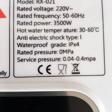 Calentador eléctrico ducha - Img 118254444