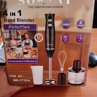 Batidora de Mano 4 en 1 SOKANY WK-1710-4 - 3/3