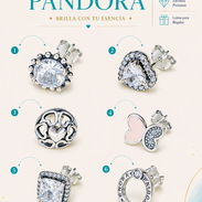 Aretes y Argollas Pandora plata s925 - Img 55982370