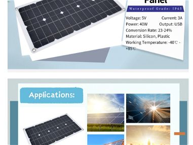 Paneles solares flexibles / multimetros - Img 67196034