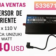 Supera el apagón con el ⚡Inversor de corriente UNIZUKI Inverter 72V 3000W (Onda pura) (140 USD) - Img 53792411