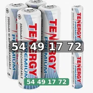 Pilas Recargables AAA Tenergy - Img 57188423