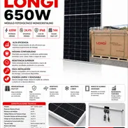 Panel Solar LONGi 650W Monocristalino - Nuevo - Img 57392068