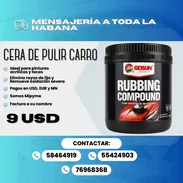 Cera para pulir carros 💰 PRECIO: 9 USD - Img 57280612
