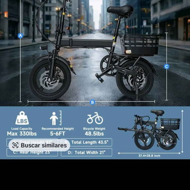 Bicicleta electrica plegable - Img 124755823
