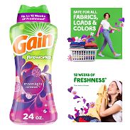Downy y Gain 24 oz ( Detergente en perlas para lavadoras ) - Img 45459756
