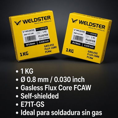 Gafas de soldadura y rollos de alambre para soldar - 2/2