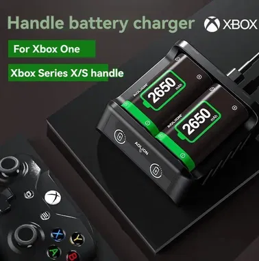 Cargador de baterías recargables de mandos de Xbox one y Xbox series - Img 94745275