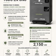 TODO EN UNO 3KW INVERSOR/ 7.68 KW BATERIA - Img 58159727