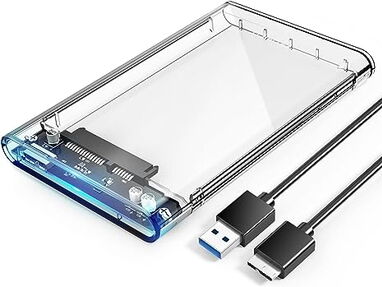 🟢CAJA DE DISCO EXTERNO ORICO 2.5’’ USB 3.0 a SATA III  51748612 $20 USD - Img main-image