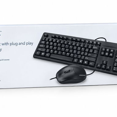 🍀Insignia USB Teclado & Mouse Combo🍀 - 2/3