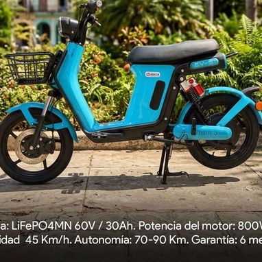 La bicicleta eléctrica LIFEPO4MN de 60V y 30Ah autonomía 70_80KM 1550 USD - Img 124218293