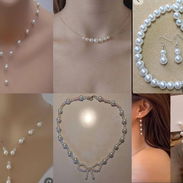 Collares de perlas para fiestas, bodas y novias, ocasión especial - Img 56114307