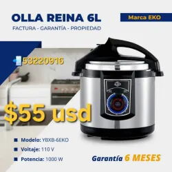 Olla Eón de 4 litros con 6 meses de garantía (factura y mensajería) 53220916 - Img 115983288