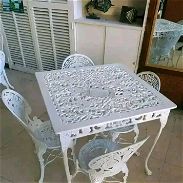 Mesas de aluminio y juegos de sofá con butacas - Img 45620805