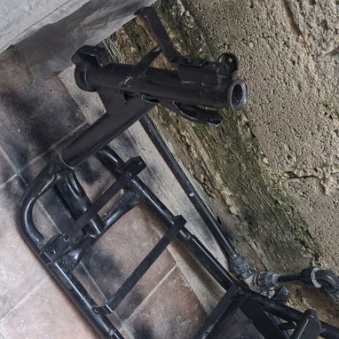 Cuadro de moto eléctrica de 3 ruedas soy de lawton - Img 124217134