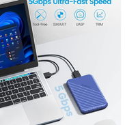 Carcasa ORICO azul para discos 2.5", 6Gbps Caja Disco Duro USB C - Img 56829385