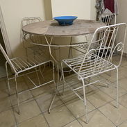 馃攬Vendo juego de mesa de comedor o terraza - Img 55242583