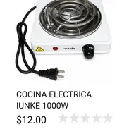 Cocina eléctrica de 1 hornilla IUNKE 1000w, voy pa ti ✅️ - Img 57703052