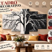 Cuadros decorativos (Impresos en lienzo y montados en marcos de madera) Medidas: 50x85cm - Img 58298515