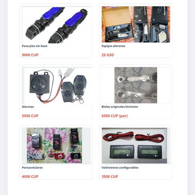 Piezas para bicimotos y motos electricas - Img 121979884