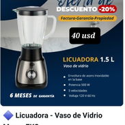 Batidora Vaso De Vidrio 1.5L - Img 56137687