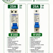 ⭕️⭕️Breaker AC 25A. 8usd - Img 57306633