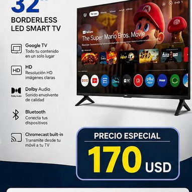 Tv JVC 4K FULL HD Hisense 65"-55"-58"-50"-43"-32" - Img 120934592