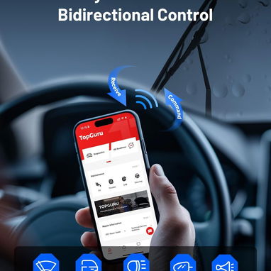 🌟🌟TopScan Lite OBD2 Escáner Bluetooth, escáner bidireccional inalámbrico llamar al 54835990 - 2/2