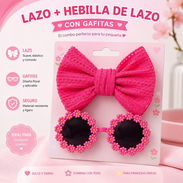 Kit de gafas y lazo de niña - Img 57143187