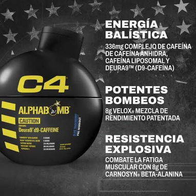 C4 ALPHA BOMB PRE ENTRENO - Img 123494346