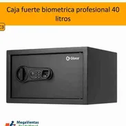 🔐 Caja Fuerte Biométrica Profesional 40 Litros - Img 53644089