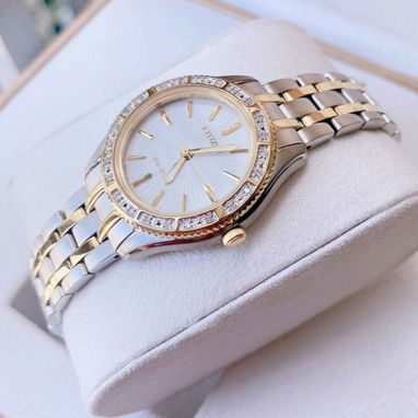 CITIZEN ECODRIVE CARINA (EM0244-55A) DE MUJER CON DIAMANTES , 29MM EN ACERO INOXIDABLE , NUEVO A ESTRENAR 58049738 - Img 120969970