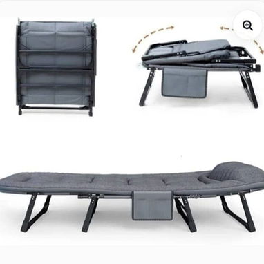 Cama plegable portátil. 💰 60 USD Medida: 1.75*60 de ancho y 27 CM de altura. Escríbeme para disponibilidad - 2/2